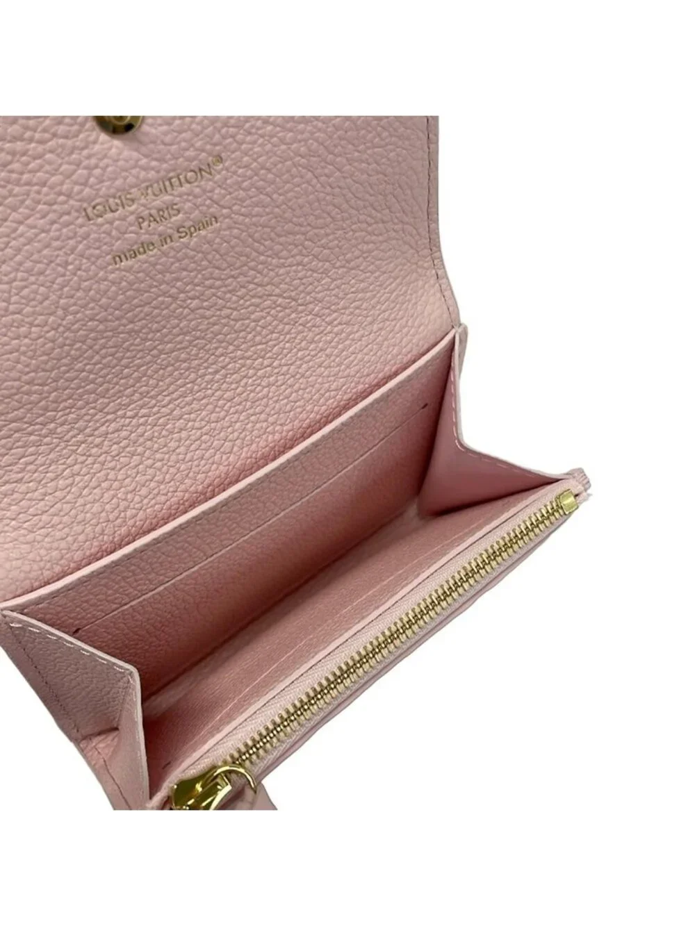 Louis Vuitton Coin Case Monogram Empreinte Porte-Monnaie Rosalie Confetti Pink